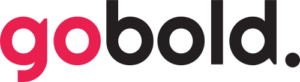 go bold logo juodas